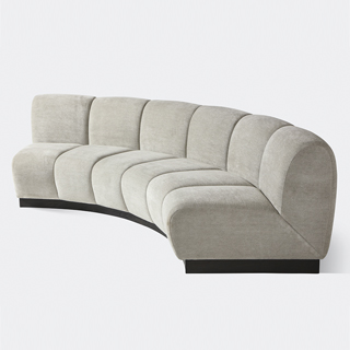 Model - 8190 Curved Sofa